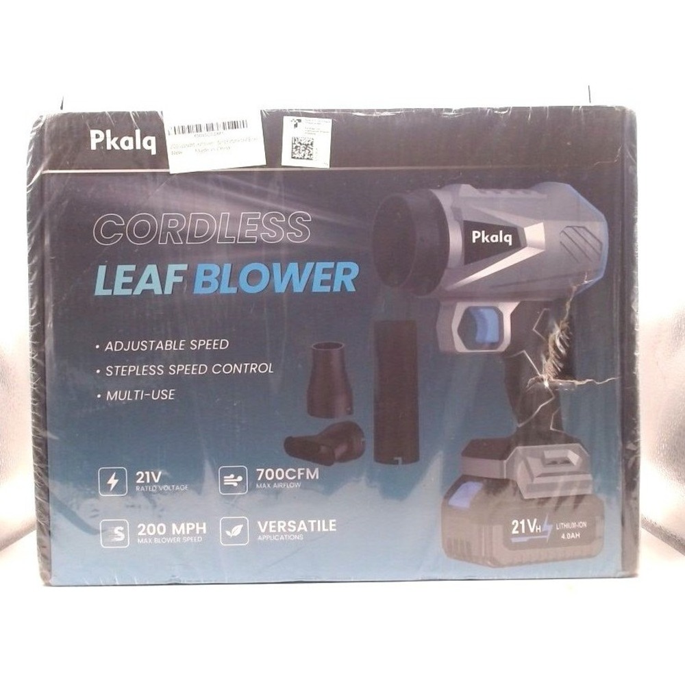 Pkalq - Cordless Handheld, Leaf Blower, 21V, BRAND NEW IN BOX, SEALED